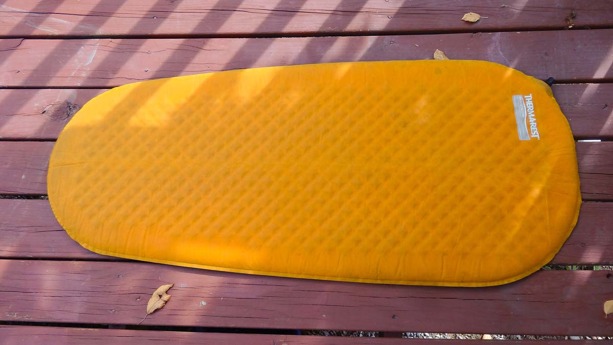 3/4 sleeping pad from Thermarest