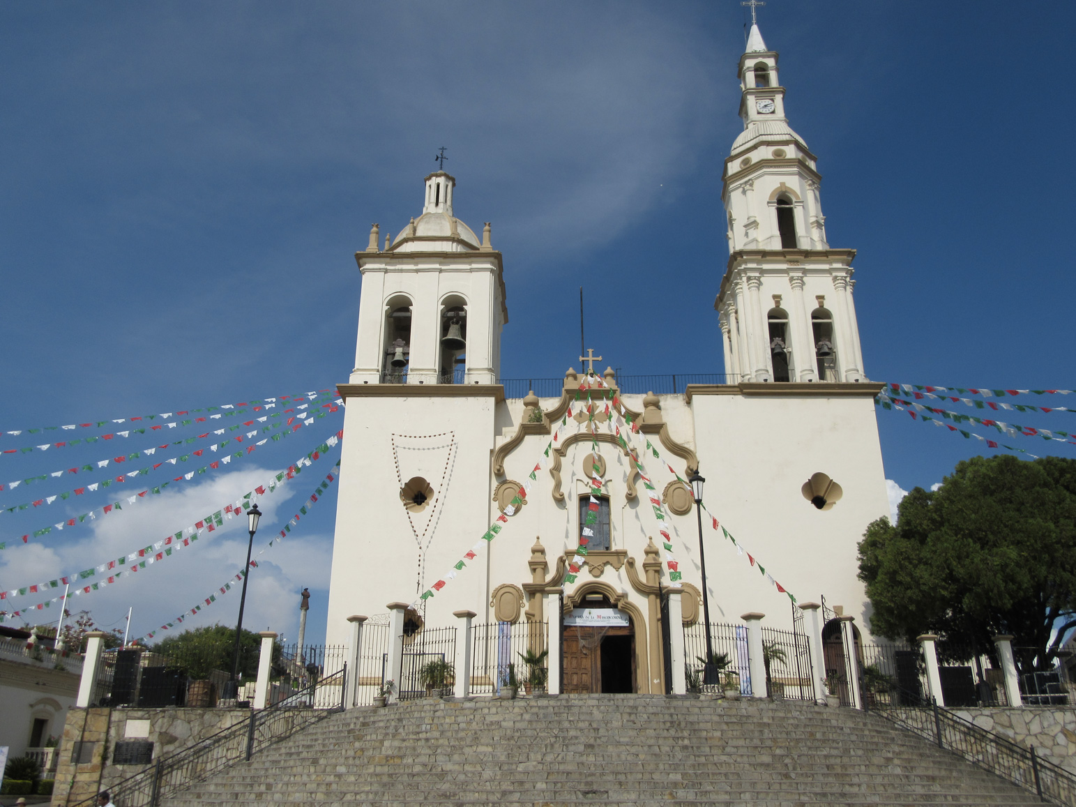 Santiago Church at Night