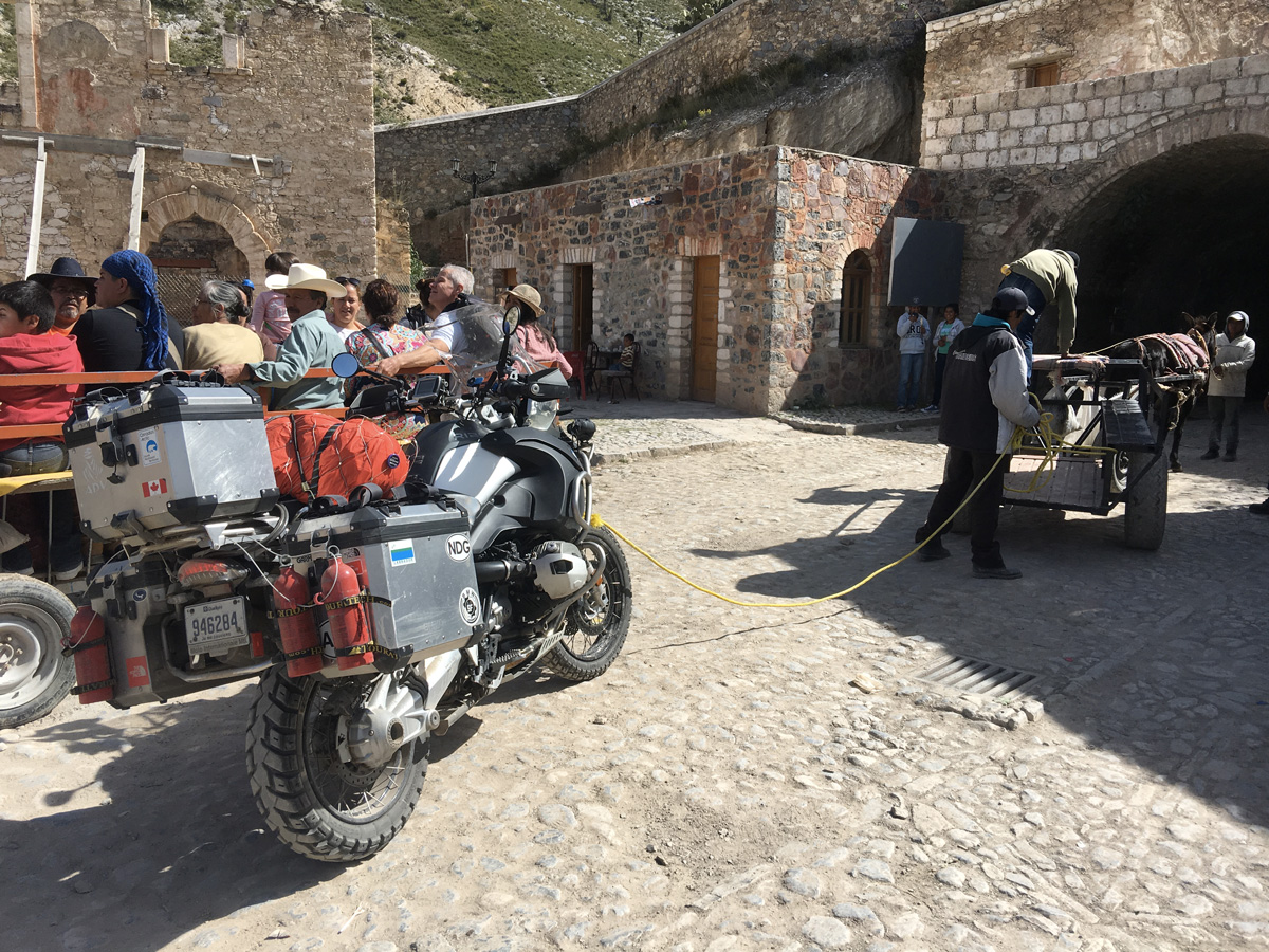 Towing the Bike