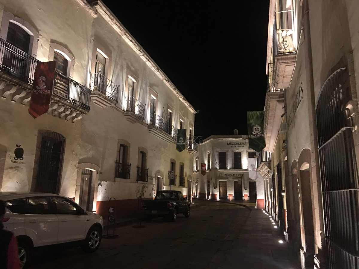 Night in Zacatecas