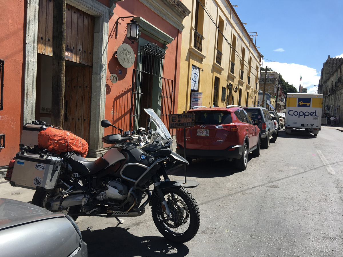 Arrival in Oaxaca