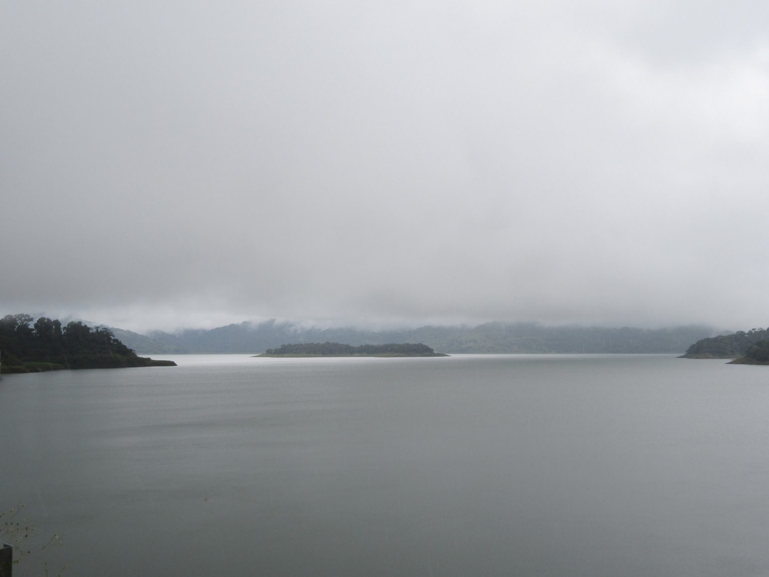 Lake Arenal before the deluge