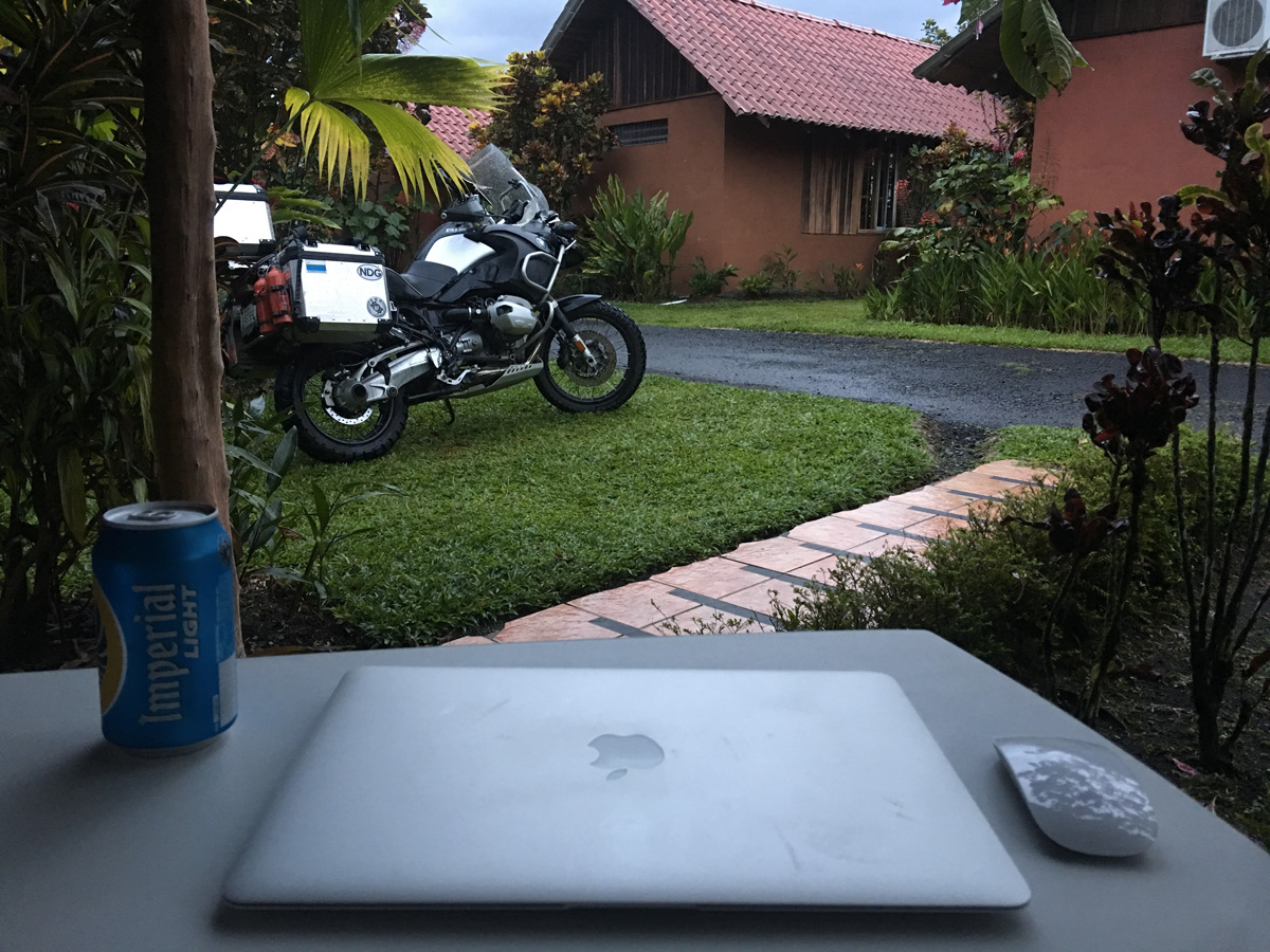 Relaxing in La Fortuna