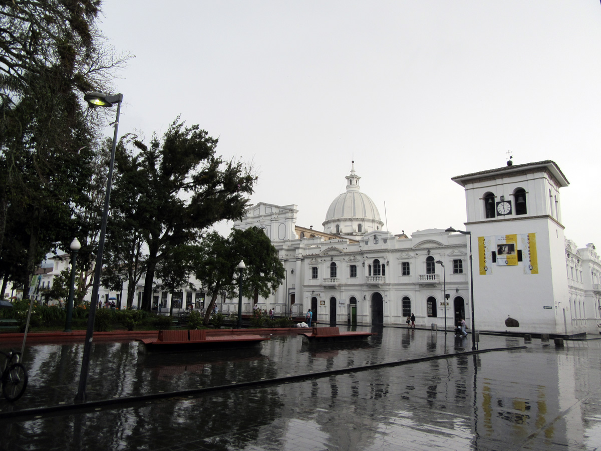 Place centrale Popayan